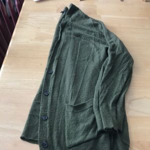 Olive green sweater